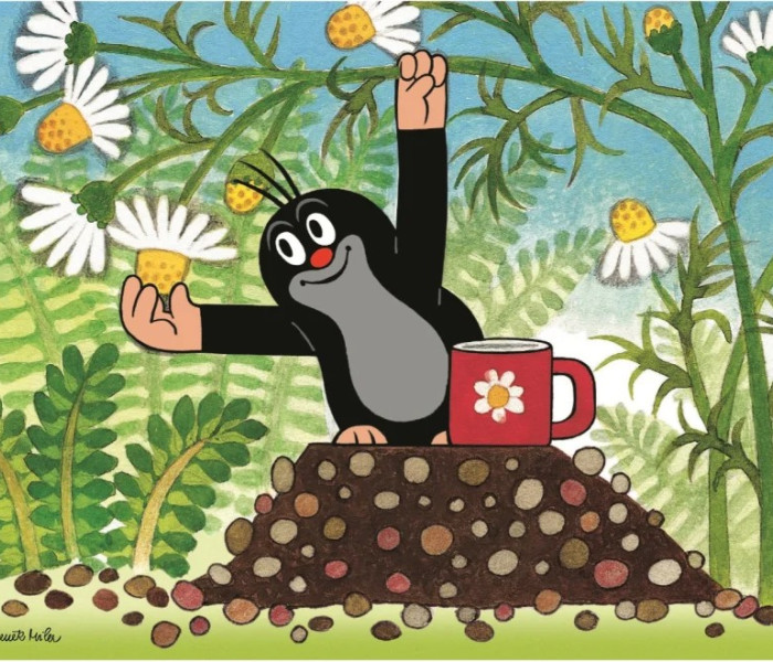 Puzzle - Dino - Cârtița și prietenii