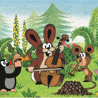 Puzzle - Dino - Cârtița și prietenii