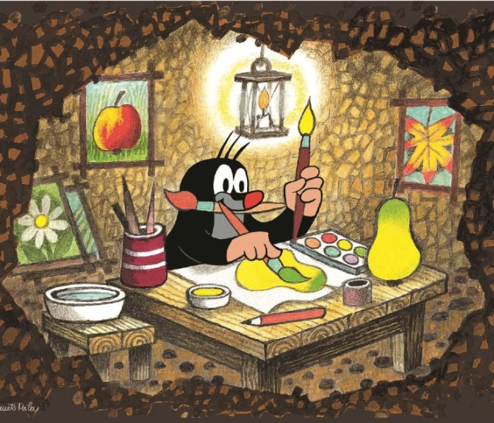 Puzzle - Dino - Cârtița și prietenii