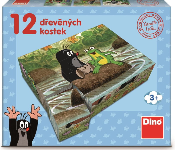 Puzzle - Dino - Cârtița și animăluțele