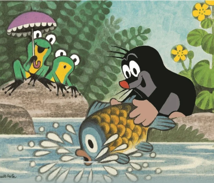 Puzzle - Dino - Cârtița și animăluțele