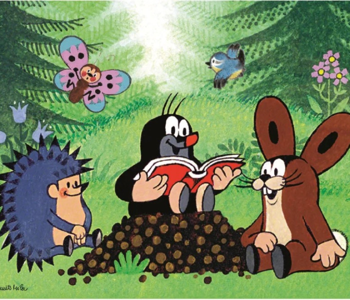 Puzzle - Dino - Cârtița și animăluțele