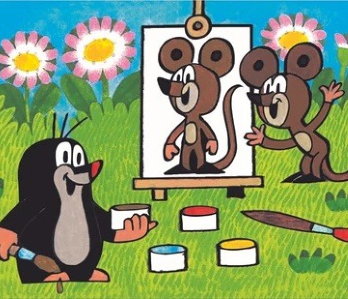 Puzzle - Dino - Cârtița Pictor