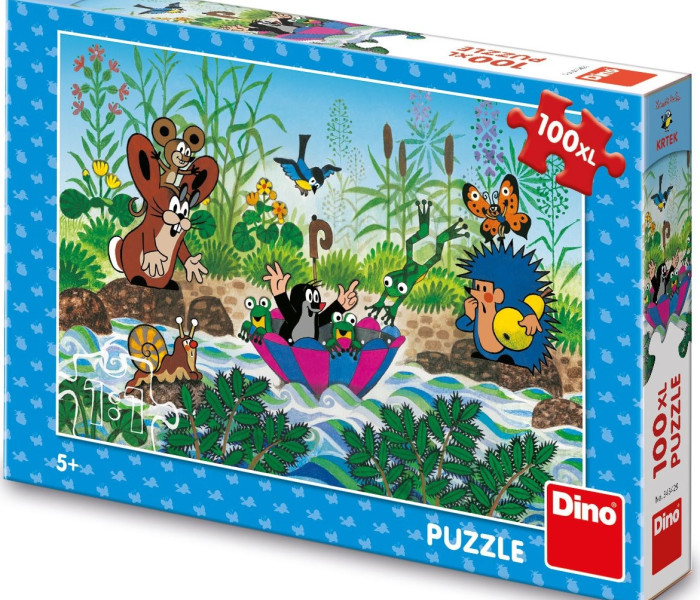 Puzzle - Dino - Călătoria Cârtiței