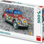 Puzzle - Dino - VW Broscuță pictată