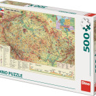 Puzzle - Dino - Harta Republicii Cehe