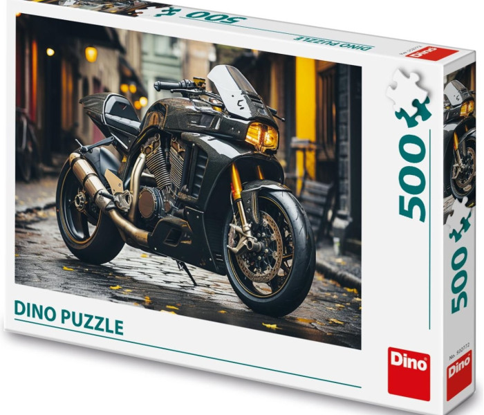 Puzzle - Dino - Motocicletă