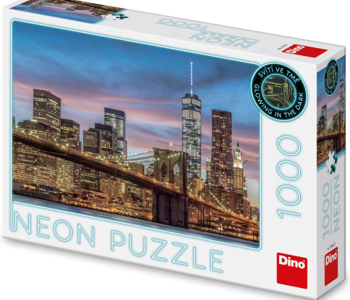 Puzzle - Dino - New York - Puzzle luminos