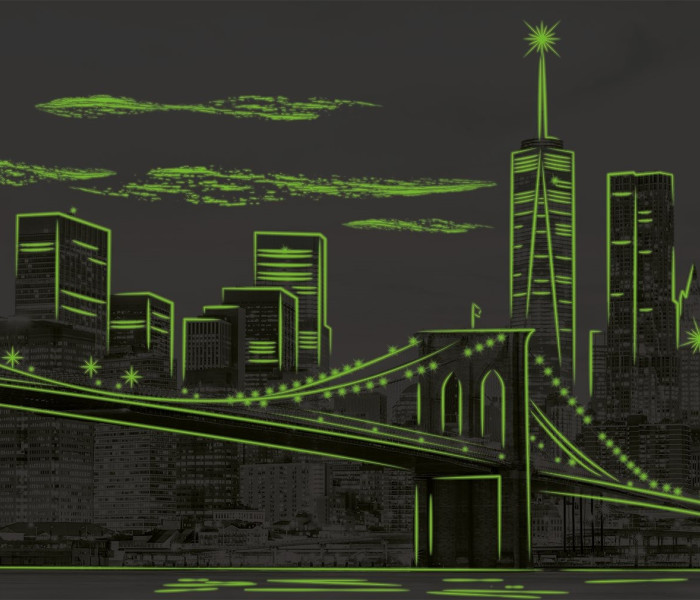 Puzzle - Dino - New York - Puzzle luminos