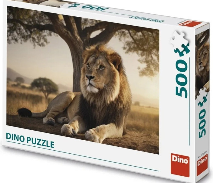 Puzzle - Dino - Leu odihnindu-se