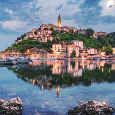 Insula Krk - Puzzle panoramic