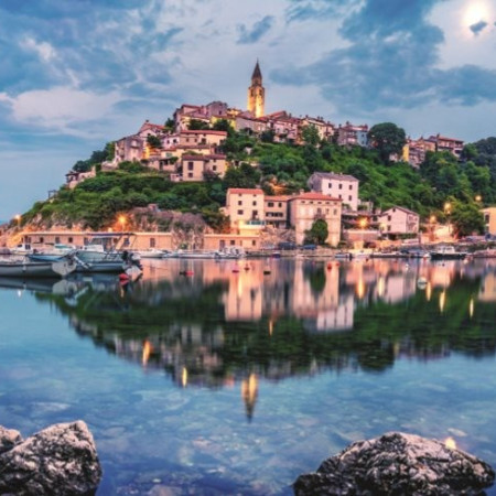 Insula Krk - Puzzle panoramic