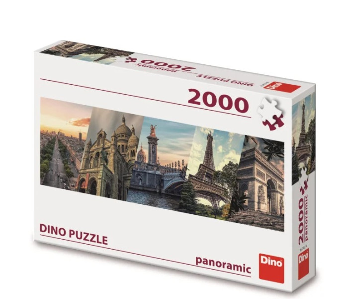 Puzzle - Dino - Paris Colaj - Puzzle panoramic
