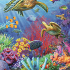 Puzzle - Dino - Lume subacvatică - Puzzle luminos