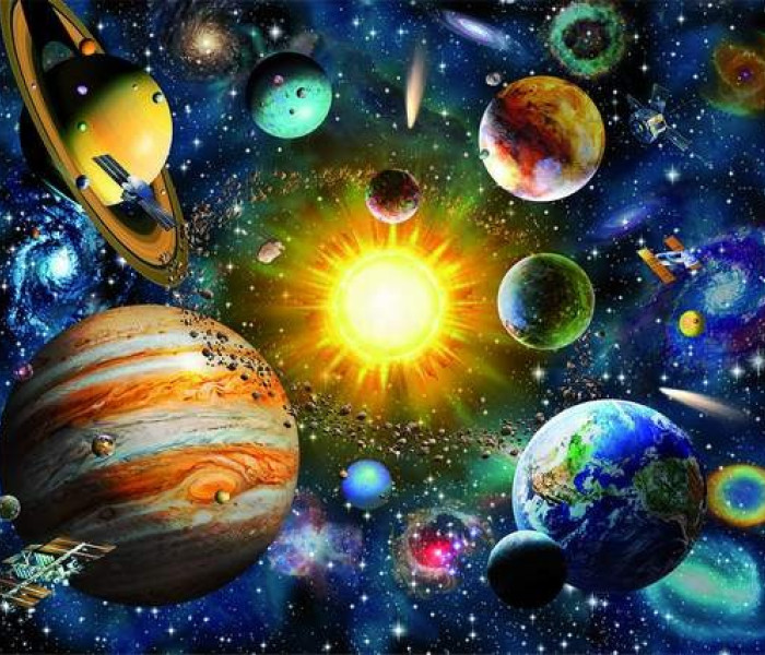 Puzzle - Dino - Sistem solar