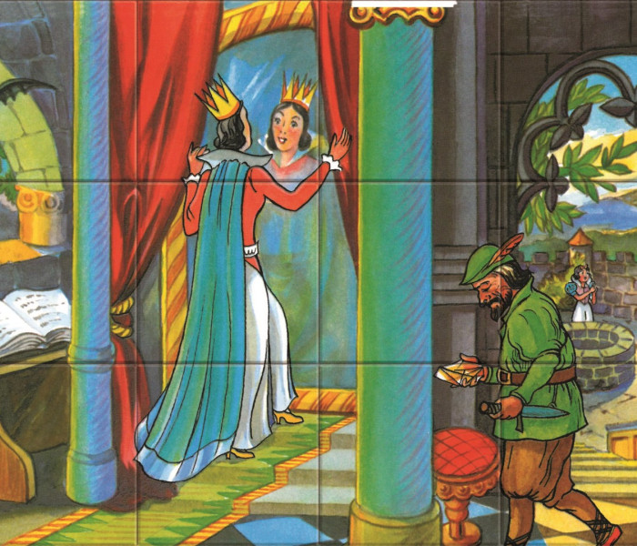 Puzzle - Dino - Albă ca Zăpada