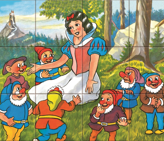 Puzzle - Dino - Albă ca Zăpada