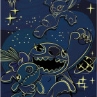 Puzzle - Dino - Stitch - Puzzle luminos