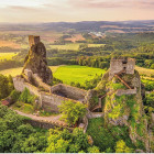 Puzzle - Dino - Ruinele castelului Trosky