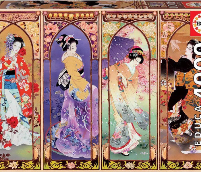 Puzzle - Educa - Colaj japonez