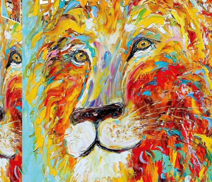 Puzzle - Enjoy - Leu colorat