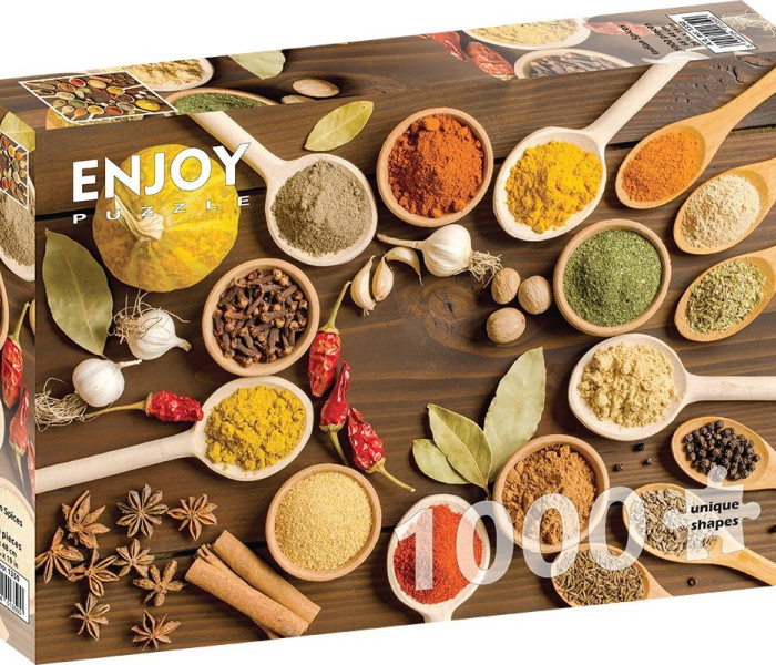 Puzzle - Enjoy - Condimente indiene