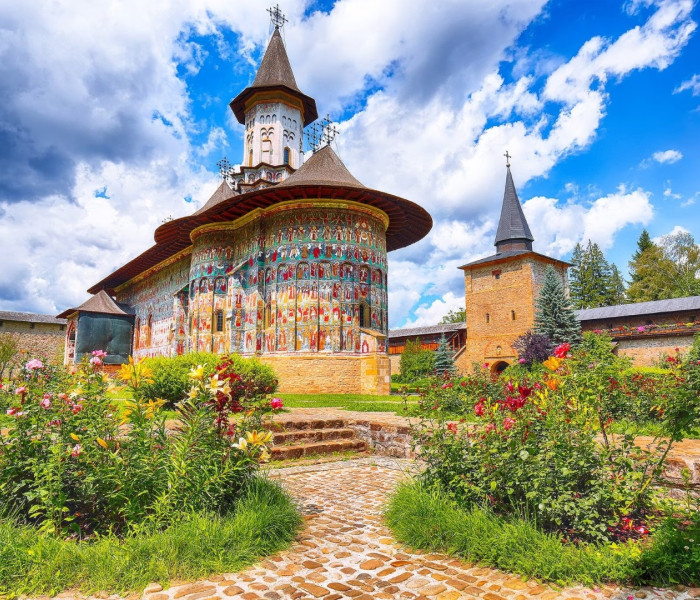 Puzzle - Enjoy - Mănăstirea Sucevița, Suceava, România