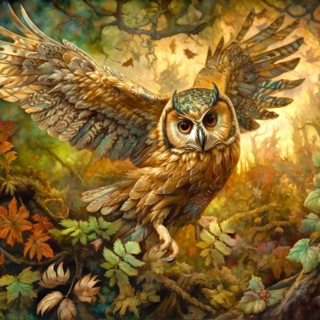 Bufniță înțeleaptă