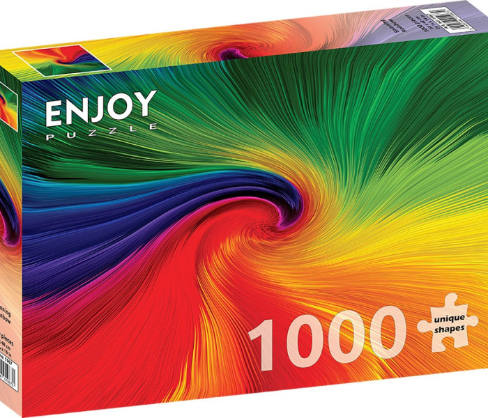 Puzzle - Enjoy - Curcubeu rotitor