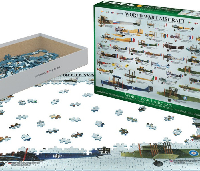 Puzzle - Eurographics - Avioane din Primul Război Mondial