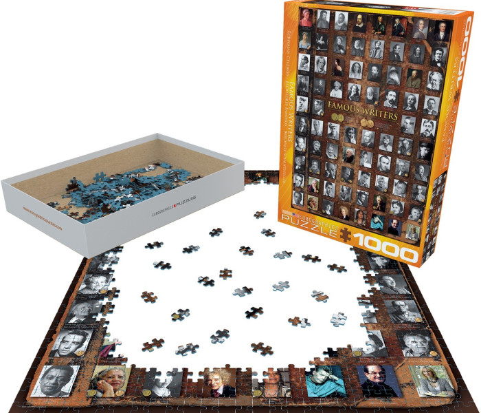 Puzzle - Eurographics - Scriitori faimoși