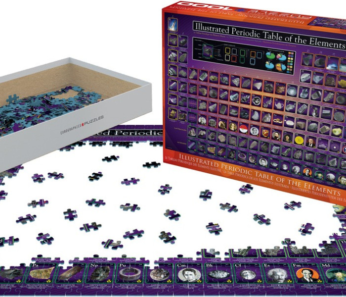 Puzzle - Eurographics - Tabelul periodic ilustrat