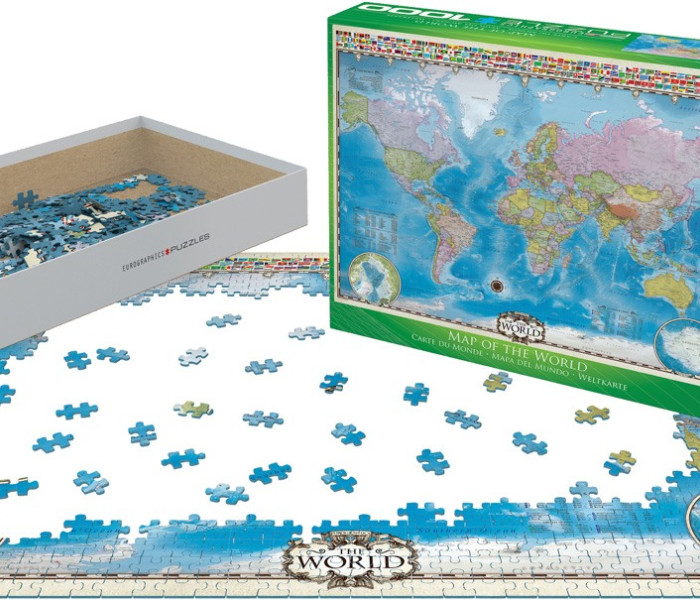 Puzzle - Eurographics - Harta lumii