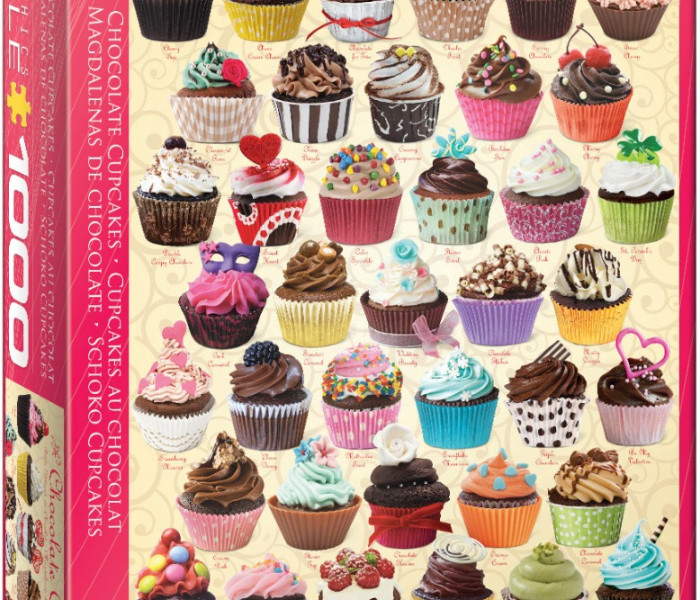Puzzle - Eurographics - Cupcake cu ciocolată