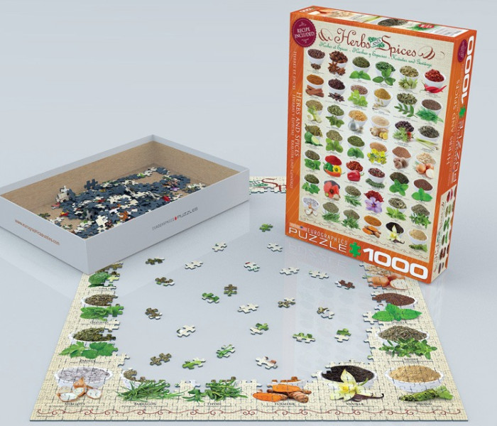 Puzzle - Eurographics - Plante aromatice și mirodenii