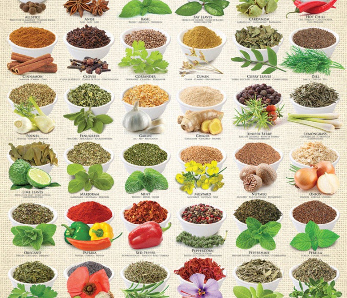 Puzzle - Eurographics - Plante aromatice și mirodenii