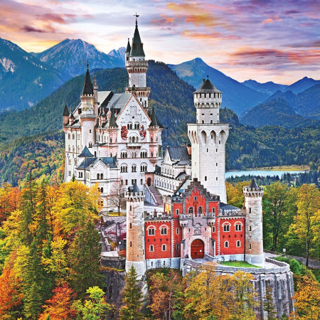 Castelul Neuschwanstein (HDR)