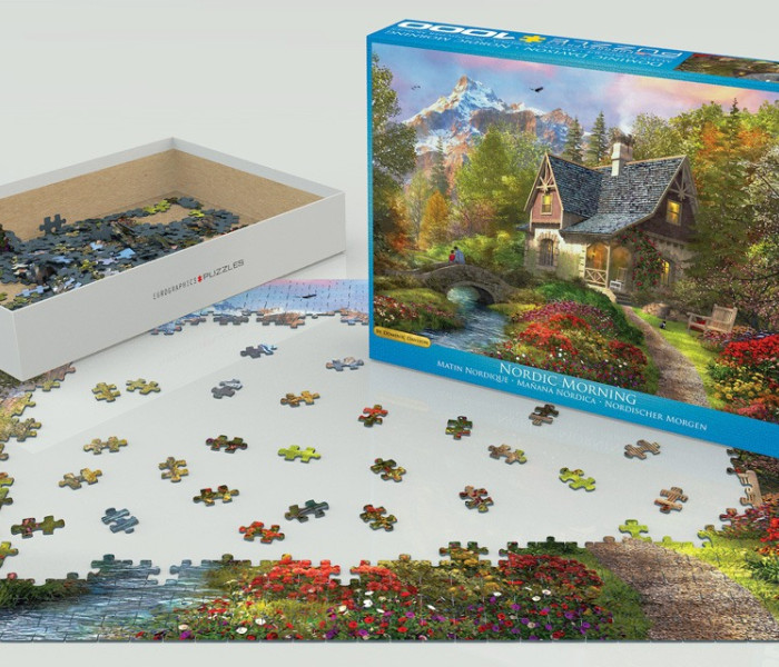 Puzzle - Eurographics - Dimineață în Nord