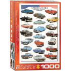 Puzzle - Eurographics - Mașini americane din anii  50
