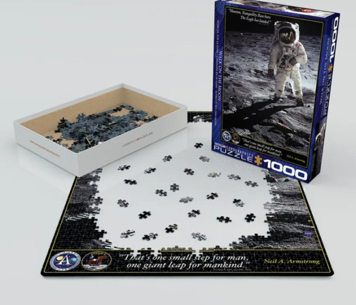 Puzzle - Eurographics - Mersul pe Lună