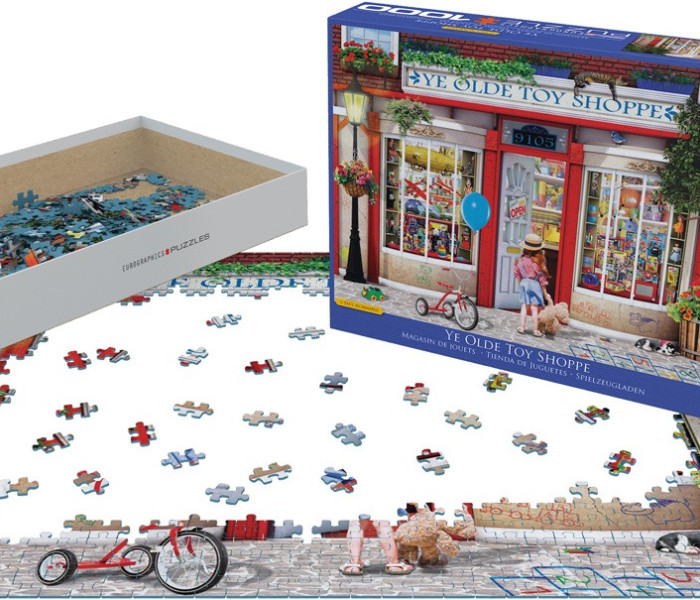 Puzzle - Eurographics - Vechiul magazin de jucării