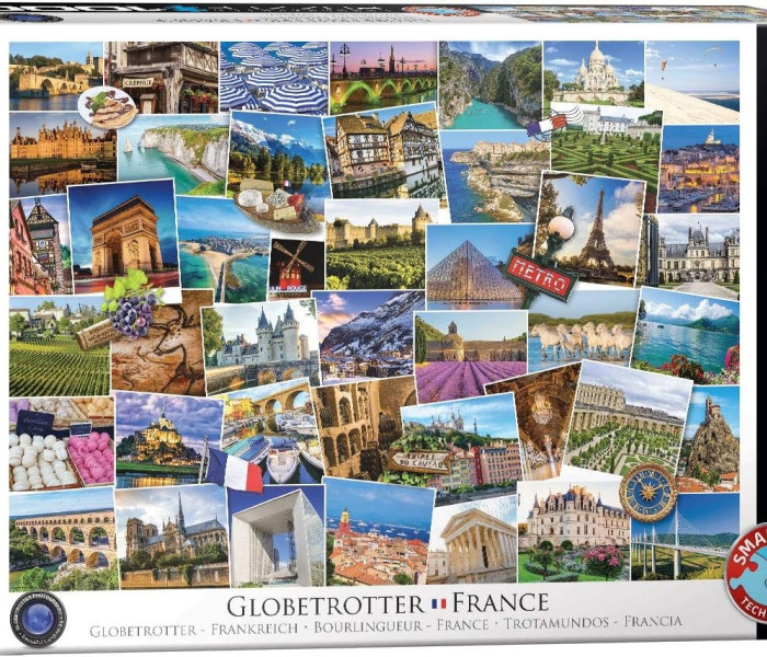 Puzzle - Eurographics - Globetrotter Franța