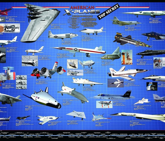 Puzzle - Eurographics - Avioane X americane (X-Planes)