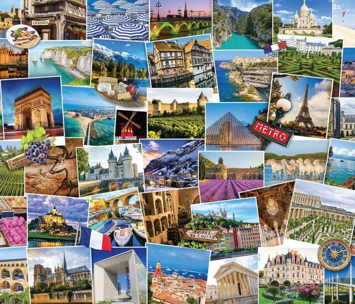 Puzzle - Eurographics - Globetrotter Franța
