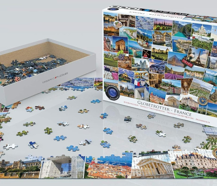 Puzzle - Eurographics - Globetrotter Franța