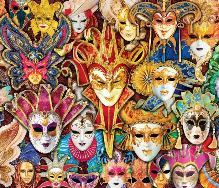 Puzzle - Eurographics - Măști venețiene