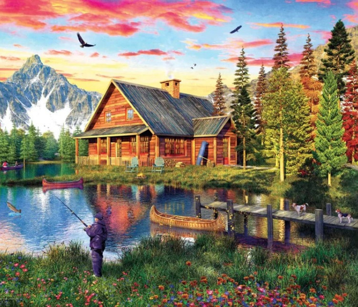 Puzzle - Eurographics - Cabana pescarului