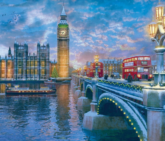 Puzzle - Eurographics - Ajunul Crăciunului la Londra