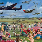 Puzzle - Falcon - Spectacol aerian uimitor