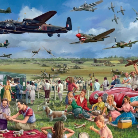 Spectacol aerian uimitor